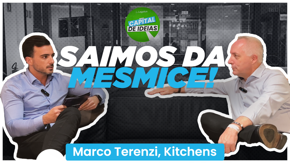 Entrevista com Marco Terenzi, onde ele discute como sair da mesmice no mundo dos negócios e sobre a redução de custos.
